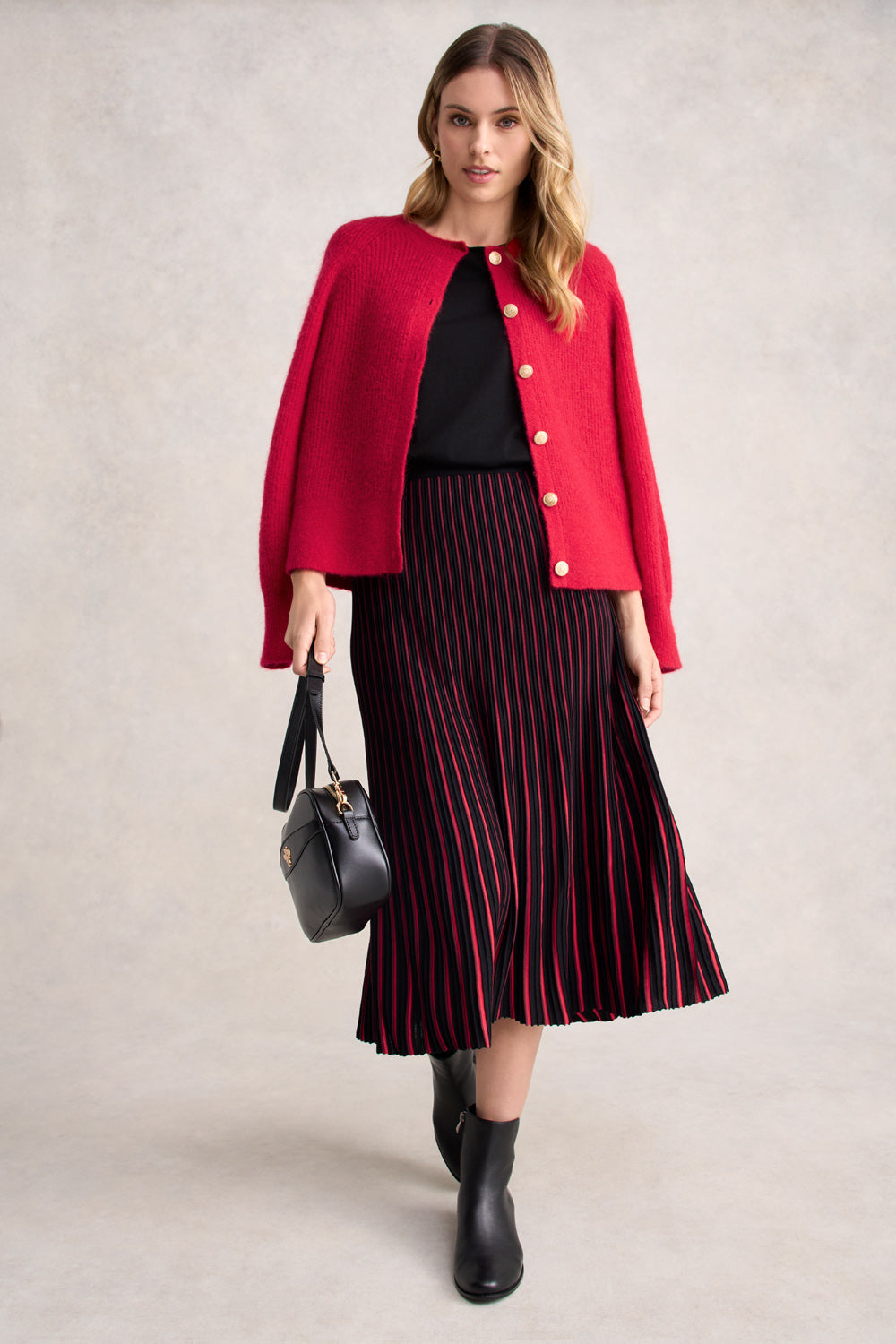 Striped Knit Skirt - Multi Stripe - Image 5